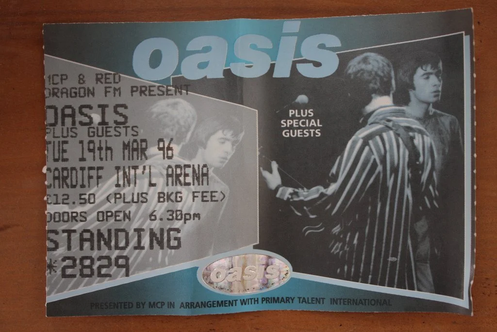 Oasis Biblical Cardiff & Dublin 1996 セット